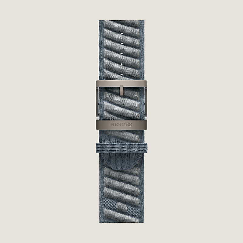 Band Apple Watch Hermès Ultra Single Tour 49 mm En Mer | Hermès USA